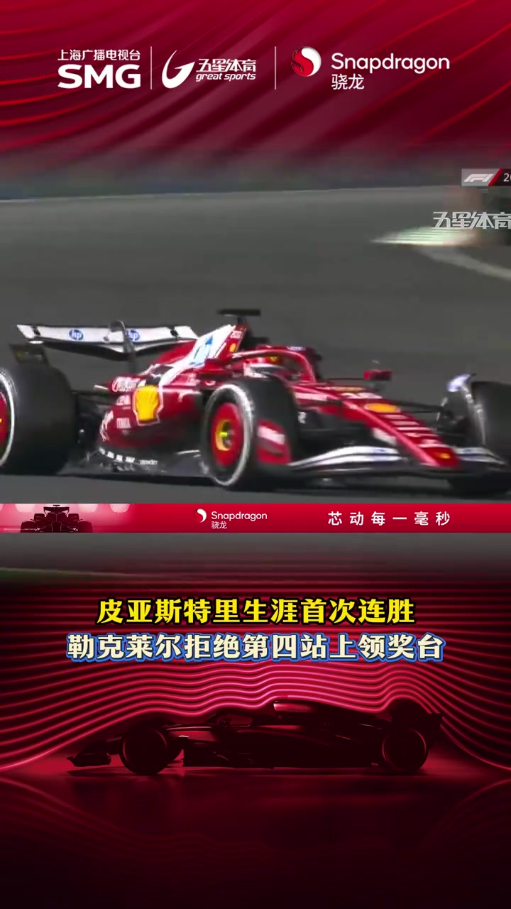 法拉利鏖战威廉姆斯，皮亚斯特里统治全场